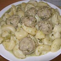 Kotleciki w sosie brokułowym