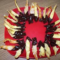 Pomaranczowo czekoladowe stripsy