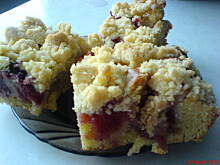 Fot. aneta7216, Łatwe ciasto z jogurtem i owocami