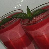 Mus bananowo truskawkowy