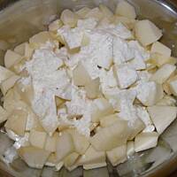 Szarlotka z kisielem