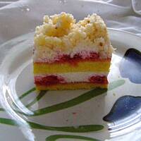 Ciasto wiśniowe z kokosem