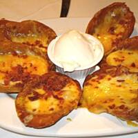Potato  Skins czyli nadziewane skorupki ziemniakow