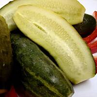 Moje ogórki małosolne