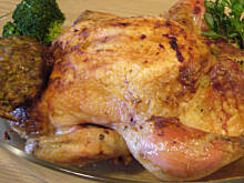 Fot. niebieska-różyczka, Kurczak z nadzieniem wg mamy Różyczki