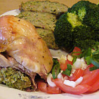 Kurczak z nadzieniem wg mamy Różyczki