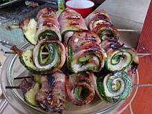 Fot. katy12, Szaszłyczki cukiniowo-boczkowe