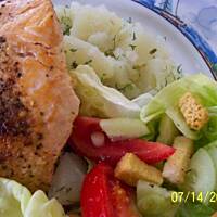 Łosoś z dodatkiem limonki