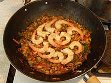 Fot. saburg, Caponata z owocami morza