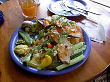 Fot. tineczka, Salatka z piersia kurczaka