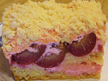 Fot. niebieska-różyczka, Ciasto ze śliwkami wg Różyczki