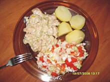 Fot. agatap1, Filet z kurczaka w porach