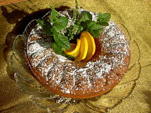 Fot. tineczka, Babka z czekoladą, chili i morelami