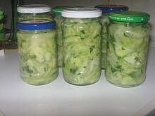 Fot. Jola123, Sałatka z ogórków z zieloną pietruszką