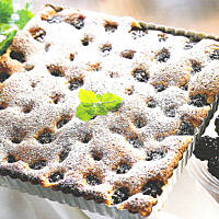 szybki i łatwy placek z owocami