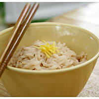 Ryż biały na zielonej herbacie