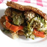 Jarzyny duszone z pulpetami