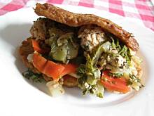 Fot. saburg, Jarzyny duszone z pulpetami