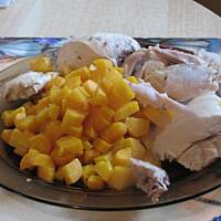 Potrawka z kurczaka z marchewką