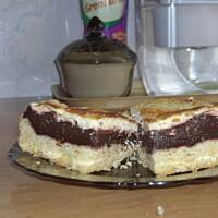 Ciasto budyniowo-serowe