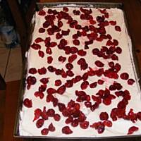 ciasto z wiśniami dla miłośników Nutelli