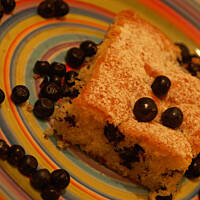 szybki i łatwy placek z owocami