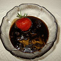 Dzem truskawkowy z gorzka czekolada