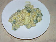 Fot. Karolcia172, Sałatka z makreli w oleju aromatyzowanym