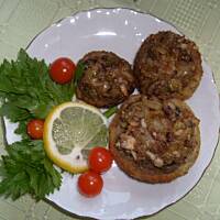 Pieczarki farszem nadziewane