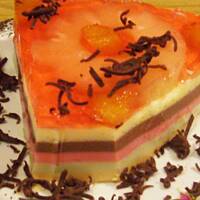 Sernik tęczowy wg Różyczki