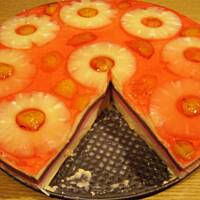 Sernik tęczowy wg Różyczki