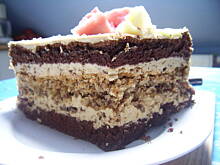 Fot. Agulek74, Tort czekoladowo-orzechowy