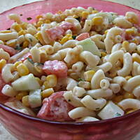 Sałatka makaronowa - gwiazdka