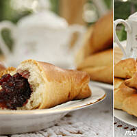 Rogale drożdżowe na śniadanie