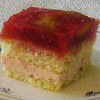 Ciasto truskawkowo-renklodowe wg Różyczki