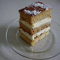 Miodownik z masą grysikową