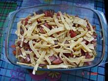 Fot. kinga654, Zapiekanka z makaronem i pomidorami