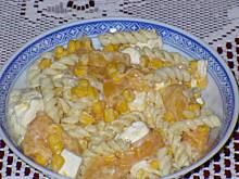 Fot. karolla.k, Sałatka z brzoskwiniami