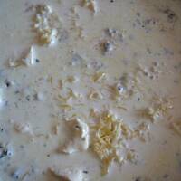 Penne w  śmietanie z gorgonzolą i szpinakiem