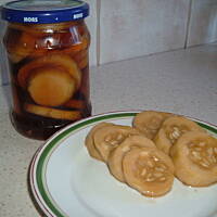 Ogórki w zalewie z sosu sojowego pikantne