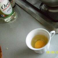 Jaja w koszulkach topione