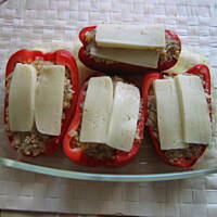 Papryka z ziołowym ryżem