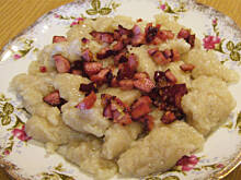 Fot. niebieska-różyczka, Kluski przycieraki wg przepisu prababci Różyczki