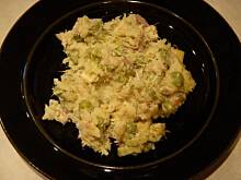 Fot. nulka5, Sałatka z ryżem curry i tuńczykiem