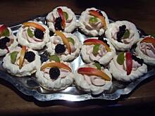 Fot. uleczka58, ciastka bezowe z owocami