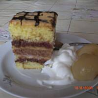 Jabłkowo-biszkoptowy przekładaniec