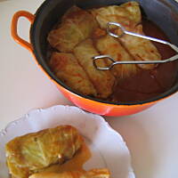 Moje  gołąbki -  krok  po  kroku