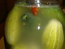 Fot. tineczka, Ogorki kiszone z chili