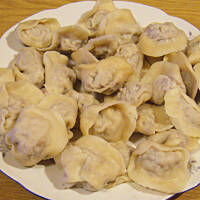 Pierożki uszka z mięsem wg babci Różyczki