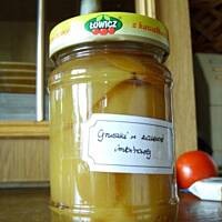 Gruszki w zalewie imbirowej